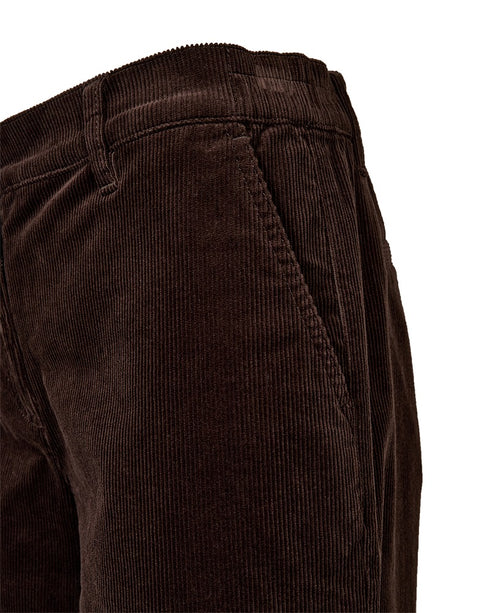 Freequent FQCORDY Wide Leg Corduroy Trousers 206987 MOLE - Mole Brown