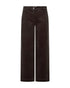 Freequent FQCORDY Wide Leg Corduroy Trousers 206987 MOLE - Mole Brown
