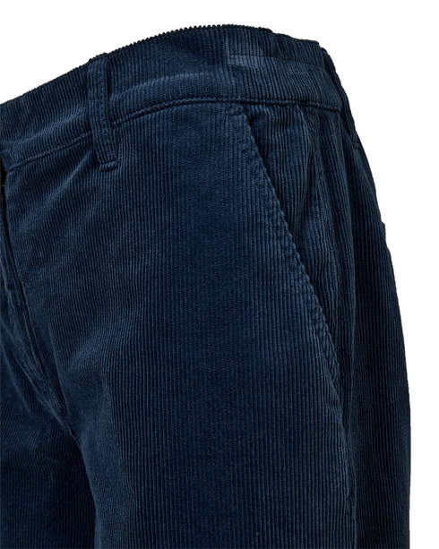 Freequent FQCORDY Wide Leg Corduroy Trousers 206987 MOON - Moonlit Ocean