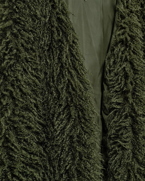 Freequent FQFINE Lined Fringe Waistcoat 207175