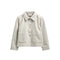Freequent Yanna Moonbeam Melange Soft Utility Jacket 207534