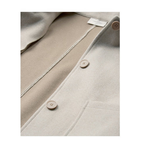 Freequent Yanna Moonbeam Melange Soft Utility Jacket 207534