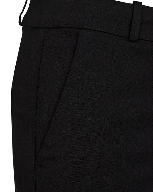 Freequent FQSOLVEJ High Waist Straight Leg Pants 207638 Black