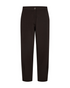 Freequent Womens Crop Barrel Leg Trousers 207645 MOLE - Mole