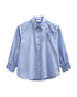 Freequent FQEVALINA Vista Blue w. Star Off White Embroidered Shirt 207661