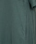 Freequent Womens Dark Forest Green Linen Blend Balloon Shape Lava Dress 207888
