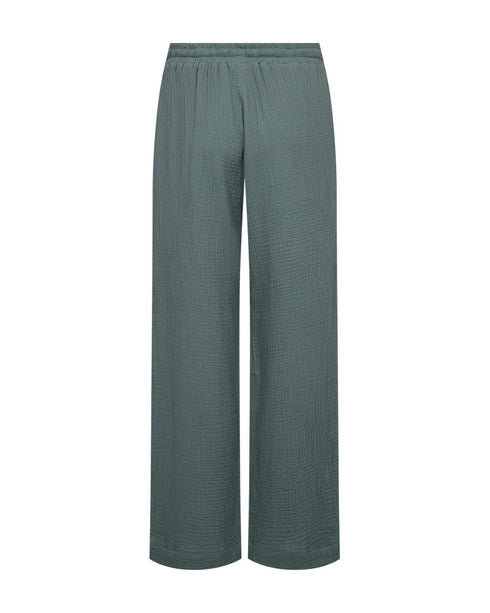 Freequent MINGO 208151 Lightweight 100% Cotton Drawstring Pants in Dark Forest Green