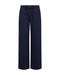 Freequent FQLAVA 7/8 Linen Pants Navy Blazer Elasticated Drawstring Waist