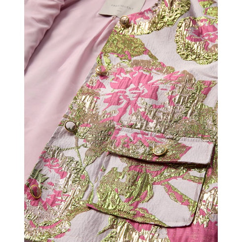 Freequent FQFAY 208169 Floral Jacket in Sweet Lilac with Gold