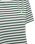Freequent FQMIAN Star Off White / Dark Forest Organic Cotton Striped T-Shirt 208288