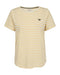 Freequent FQMIAN Star Off White / Golden Haze Organic Cotton Striped T-Shirt 208288