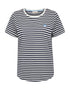 Freequent FQMIAN Star Offwhite w. Navy Blazer Organic Cotton Striped T-Shirt 208288