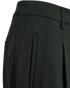 Freequent FQNANNI-PANTS Button Barrel Pants 211445 Deep Forest Green