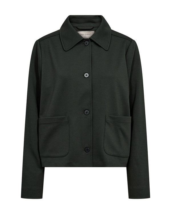 Freequent FQNanni Button Jacket 211446 Deep Forest