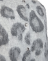 Freequent FQLIPPI Brushed Leopard-Print Cardigan 211722 LG - Light Grey
