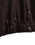 Freequent Mole FQRIVA Embossed Three-Quarter Sleeve Shirt 211751 Mole