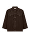Freequent Mole FQRIVA Embossed Three-Quarter Sleeve Shirt 211751 Mole