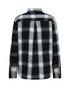Freequent Womens FQERINO Brushed Cotton Check Shirt 211828 BLK - Black w. Moonlit Ocean
