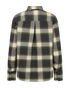 Freequent Womens FQERINO Brushed Cotton Check Shirt 211828 DKGRY - Dark Grey Mel w. Calliste Green