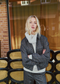 Freequent FQNADUVA Checked Jersey Zip Jacket 212296 - Black/Desert Taupe