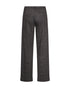 Freequent FQNADUVA Wide Leg Checked Jersey Pants 212421 - Black/Desert Taupe