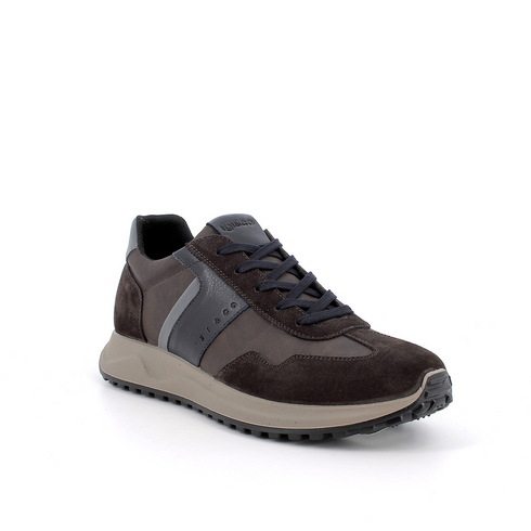 Igi & Co Mens Suede Lace-Up Trainer 2138255 - Caffe