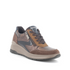 Igi & Co Leather & Suede Platform Zip Trainer 2152311 - Brown