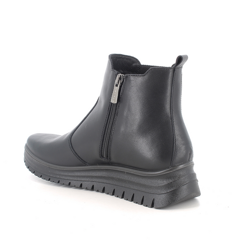 Igi & Co Gore-Tex Leather Wedge Ankle Boot 2157100 - Black