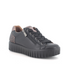 Igi & Co Womens Leather Wedge Trainer 2168600 - Nero