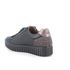 Igi & Co Womens Leather Wedge Trainer 2168600 - Nero