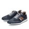 Rieker Men's Blue Elasticated Slip-On Casual Trainers 11960-14