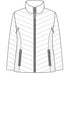 Frandsen Jensine Rust Orange 36 Featherlite Down Jacket 528-588