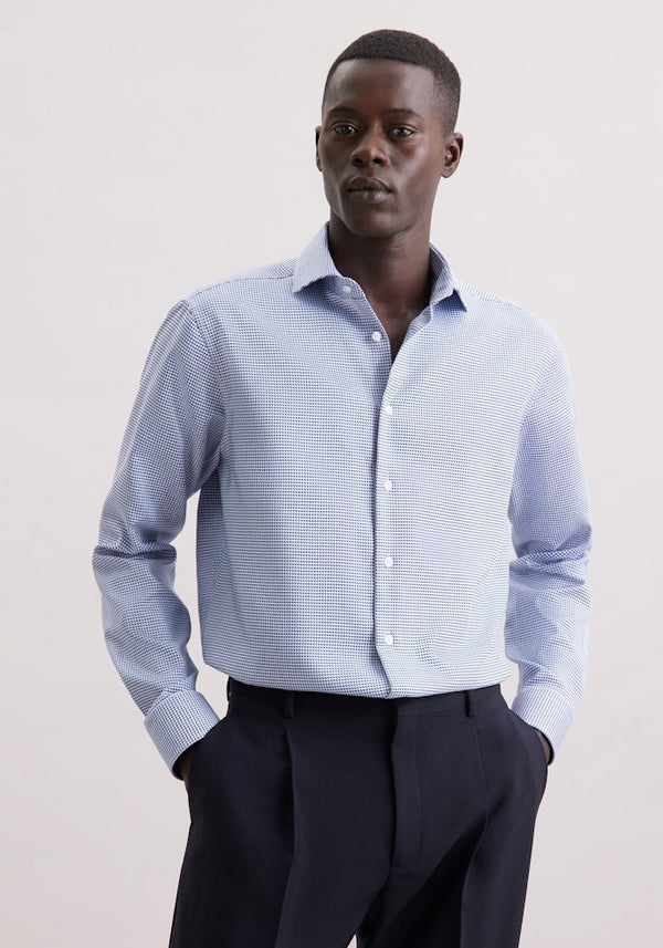Seidensticker Regular Business Shirt Pepita 01.845273 – No Iron Cotton