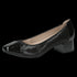 Caprice Ladies Slip On Block Heel Shoe