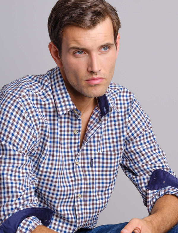 Vedoneire Kyle Heavy Brush Twill Shirt 2280 – Men's Brushed Cotton