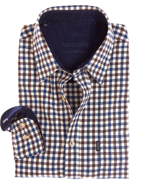 Vedoneire Kyle Heavy Brush Twill Shirt 2280 – Men's Brushed Cotton