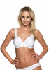 Elbrina White Smooth Spacer Underwire Moulded Cup T-Shirt Bra — 0.2295