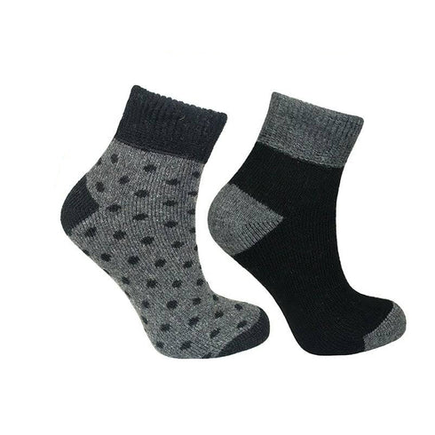 ProHike Wool Blend Ankle Boot Socks 2 Pack – Warm Durable Outdoor Socks 2430