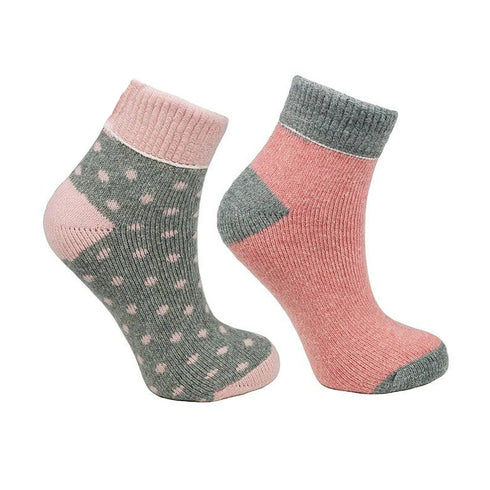 ProHike Wool Blend Ankle Boot Socks 2 Pack – Warm Durable Outdoor Socks 2430