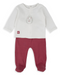 Babybol Organic Cotton 2-Piece Outfit 250403 with Covered Feet