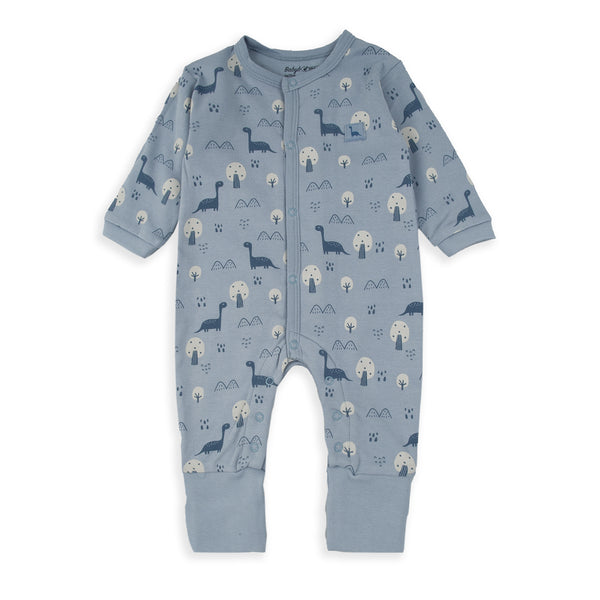 Babybol Babygro 250422 Wild Little One Dinosaur Blue
