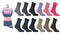 Exquisite 3 Pack Assorted Non-Elastic Eazy Grip Socks – Ideal for Diabetics 2505