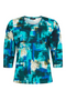 Sunday Abstract Print Round Neck T-Shirt 6560 6304