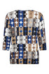 Sunday 3/4 Sleeve Abstract Jersey Top – Style 6919 6382