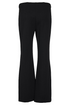 Robell Joella 82cm Kickflare Trousers with Gold Detail - Black SKU 53641-60012