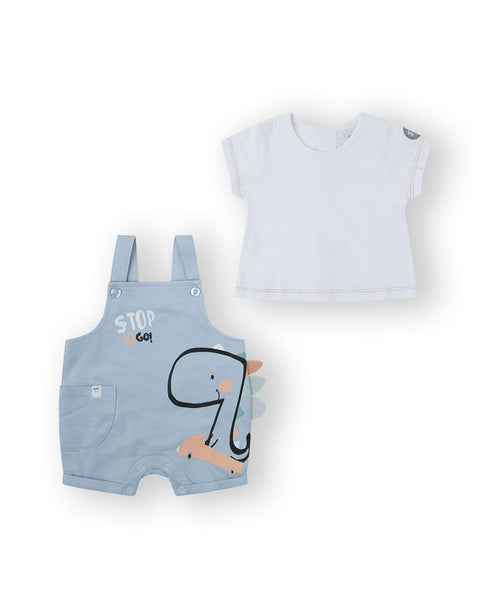 Yatsi Mini-Stop Blue Overall 2-Piece Set 25111234