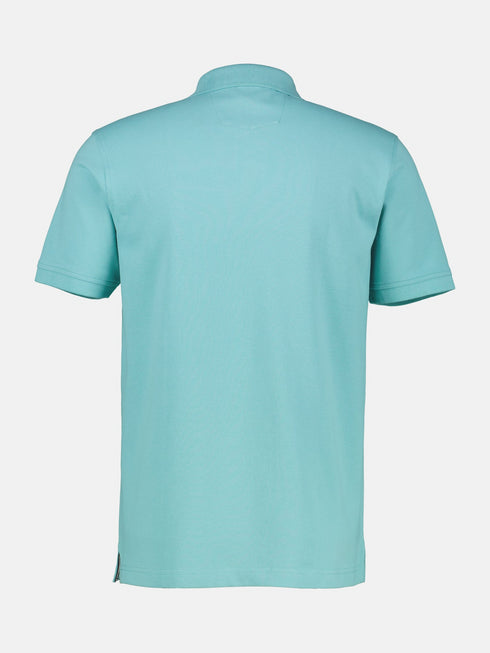 Lerros Plain Polo 2523200 Costal Blue