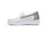 G Comfort 25292-1 White & Titanium/Bronze Slip On Moccasins