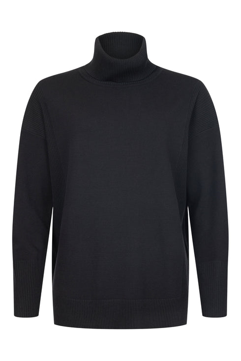 Sunday Ruffle Polo Neck Knit Pullover – Style 6744 6281