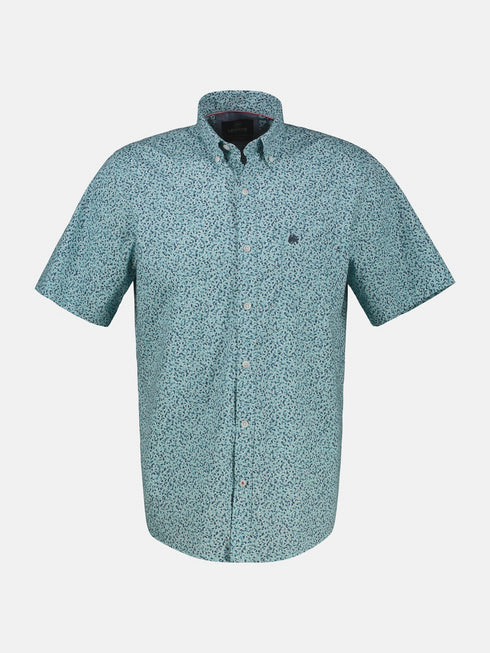 Lerros short-sleeved shirt with minimal pattern 2532103